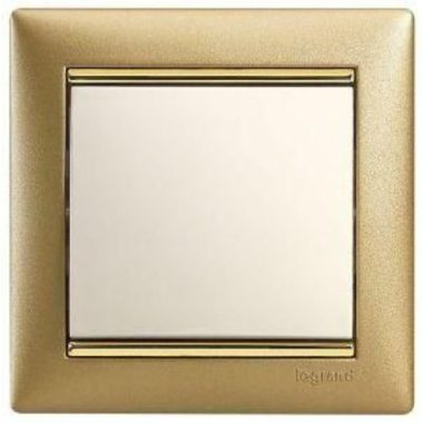 LEGRAND 770301 Valena frame single, matte gold