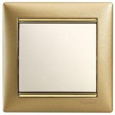 LEGRAND 770301 Valena keret egyes, matt arany