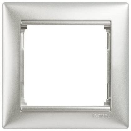 LEGRAND 770331 Valena keret egyes, alumetál