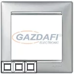 LEGRAND 770337 Valena hármas keret, függőleges, alumetál