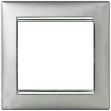 LEGRAND 770351 Valena Aluminum / Silver, frame 1