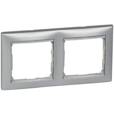 LEGRAND 770352 Valena Aluminum / Silver, horizontal frame 2