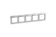 LEGRAND 770355 Valena Alumínium / Ezüst, 5-ös vízszintes keret