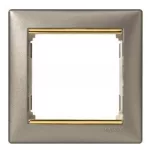 LEGRAND 770361 Valena Titánium / Arany, 1-es keret