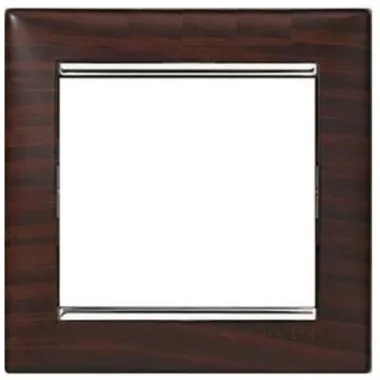 LEGRAND 770371 Valena Wenge dekor / Ezüst, 1-es keret