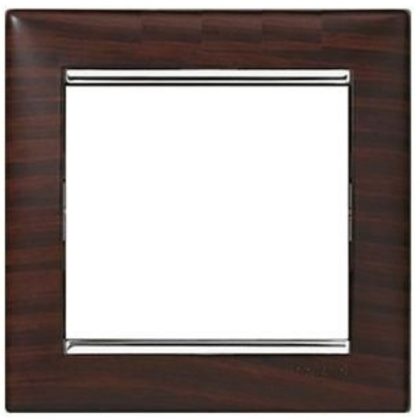 LEGRAND 770371 Valena Wenge dekor / Ezüst, 1-es keret