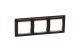 LEGRAND 770373 Valena Wenge decor / Silver, horizontal frame 3