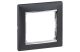 LEGRAND 770391 Valena Black / Silver, frame 1 frame