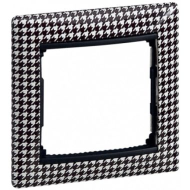 LEGRAND 770420 Valena frame single, checkerboard