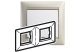 LEGRAND 770472 Valena frame with double, horizontal, shell