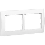 LEGRAND 771002 Galea Life keret 2-es vízszintes, fehér