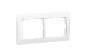 LEGRAND 771002 Galea Life keret 2-es vízszintes, fehér LEGRAND 771002 Galea Life keret 2-es vízszintes, fehér