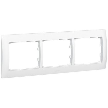LEGRAND 771003 Galea Life keret 3-as vízszintes, fehér