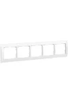 LEGRAND 771005 Galea Life keret 5-ös vízszintes, fehér