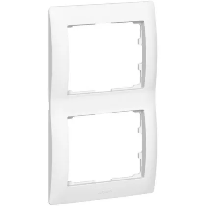 LEGRAND 771006 Galea Life keret 2-es függőleges, fehér