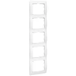 LEGRAND 771009 Galea Life keret 5-ös függőleges, fehér