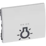 LEGRAND 771010 Galea Life billentyű domború lámpajellel, fehér