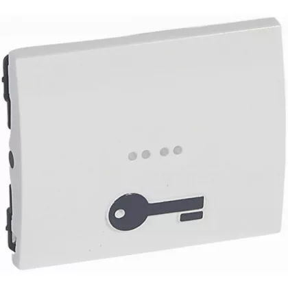 LEGRAND 771011 Galea Life key with convex door sign, white