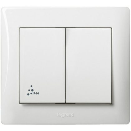 LEGRAND 771021 Galea Life chandelier switch IP44, white