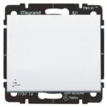 LEGRAND 771023 Galea Life egypólusú nyomó IP44, fehér