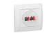 LEGRAND 771025 Galea Life stereo speaker cover, white