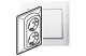 LEGRAND 771030 Galea Life 2x2P+F dugalj csatlakozóaljzat, csavaros, fehér LEGRAND 771030 Galea Life 2x2P+F dugalj csatlakozóaljzat, csavaros, fehér