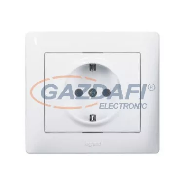 LEGRAND 771039 Galea Life komplett 2P+F aljzat, csavaros, fehér LEGRAND 771039 Galea Life komplett 2P+F aljzat, csavaros, fehér