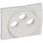 LEGRAND 771073 Galea Life TV-RD-SAT antenna-csatlakozóaljzat burkolat, fehér
