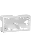 LEGRAND 771097 Galea Life kiemelő keret 2-es vízszintes, fehér