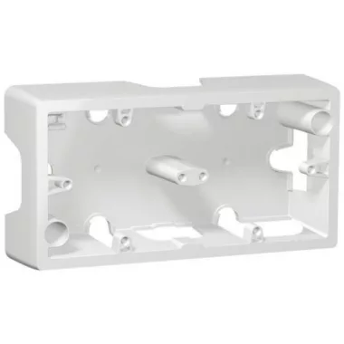 LEGRAND 771097 Galea Life kiemelő keret 2-es vízszintes, fehér