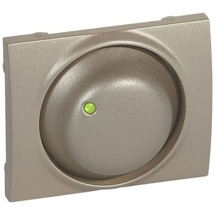   LEGRAND 771169 Galea Life dimmer cover with light signal, titanium (for 7759 01/03)