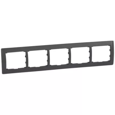 LEGRAND 771205 Galea Life keret 5-ös vízszintes, mélybronz