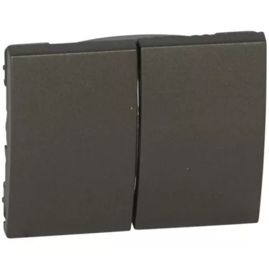 LEGRAND 771212 Galea Life kettős billentyű, mélybronz