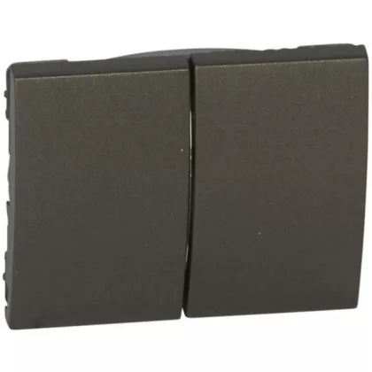 LEGRAND 771212 Galea Life kettős billentyű, mélybronz