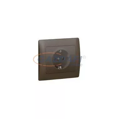 LEGRAND 771239 Galea Life komplett 2P+F dugalj csatlakozóaljzat, csavaros, mélybronz LEGRAND 771239 Galea Life komplett 2P+F dugalj csatlakozóaljzat, csavaros, mélybronz