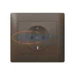  LEGRAND 771240 Galea Life komplett 2P+F dugalj csatlakozóaljzat, rugós, mélybronz