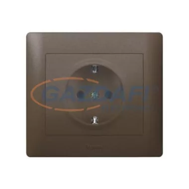 LEGRAND 771240 Galea Life komplett 2P+F dugalj csatlakozóaljzat, rugós, mélybronz LEGRAND 771240 Galea Life komplett 2P+F dugalj csatlakozóaljzat, rugós, mélybronz