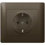 LEGRAND 771262 Galea Life 2P+F dugalj csatlakozóaljzat, rugós, mélybronz