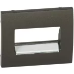 LEGRAND 771275 Galea Life 2xRJ11/45 burkolat, mélybronz