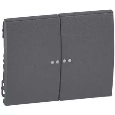 LEGRAND 771279 Galea Life kettős billentyű 2 fényjelzős,mélybronz