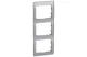 LEGRAND 771307 Galea Life frame 3 vertical, aluminum