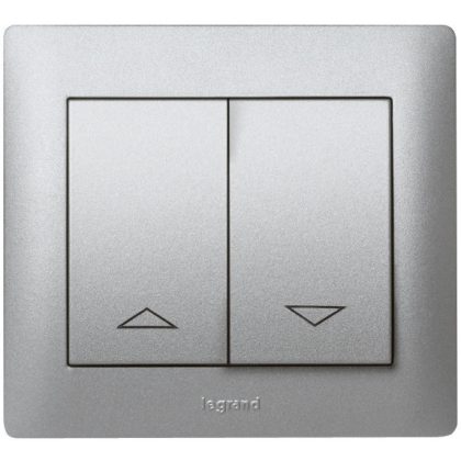   LEGRAND 771314 Galea Life shutter control double key, aluminum