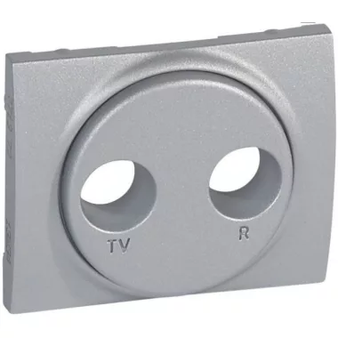 LEGRAND 771372 Galea Life TV-RD cover in aluminum