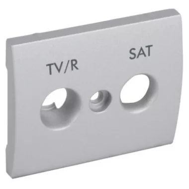 LEGRAND 771380 Galea Life TV-RD burkolat (30 mm) alumínium