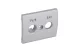LEGRAND 771380 Galea Life TV-RD burkolat (30 mm) alumínium