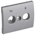 LEGRAND 771383 Galea Life TV-RD burkolat (30 mm) alumínium