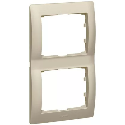 LEGRAND 771406 Galea Life frame 2 vertical, titanium