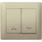   LEGRAND 771414 Galea Life redőnyvezérlő kettős billentyű titánium