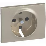   LEGRAND 771421 Galea Life 2P+F dugalj csatlakozóaljzat burkolat gyermekvédelemmel titánium