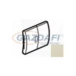   LEGRAND 771445 Galea Life kettős billentyű 1 fényjelzéssel, titánium